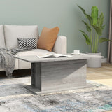 Salontafel 55,5X55,5X40 Cm Bewerkt Hout