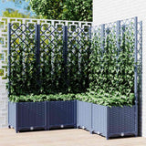 Plantenbak Met Latwerk Polypropeen