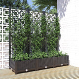 Plantenbak Met Latwerk Polypropeen
