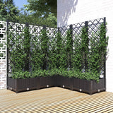 Plantenbak Met Latwerk Polypropeen