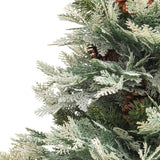 Kerstboom Met Led En Dennenappels 150 Cm Pvc En Pe Groen