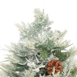 Kerstboom Met Led En Dennenappels 150 Cm Pvc En Pe Groen