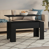 Salontafel 79X49X41 Cm Bewerkt Hout