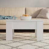 Salontafel 79X49X41 Cm Bewerkt Hout