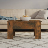 Salontafel 79X49X41 Cm Bewerkt Hout