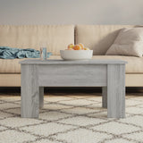 Salontafel 79X49X41 Cm Bewerkt Hout
