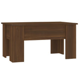 Salontafel 79X49X41 Cm Bewerkt Hout