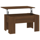 Salontafel 79X49X41 Cm Bewerkt Hout