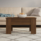 Salontafel 79X49X41 Cm Bewerkt Hout