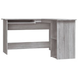 Hoekbureau 120X140X75 Cm Bewerkt Hout Eikenkleurig