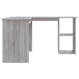 Hoekbureau 120X140X75 Cm Bewerkt Hout Eikenkleurig