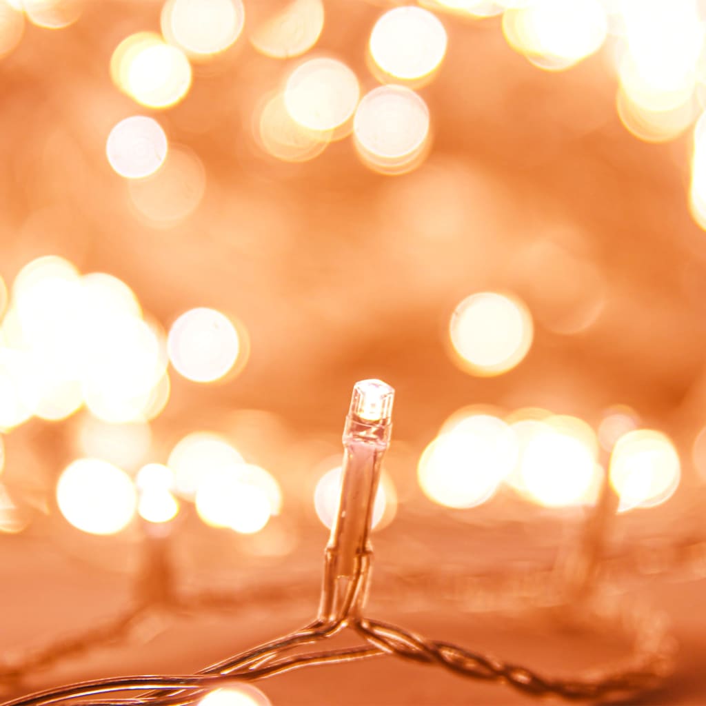 Lichtslinger Met 400 Led's Pvc Warmwit