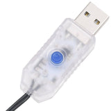Lichtslinger Met 400 Led's Pvc Warmwit