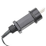 Lichtslinger Cluster Met 3000 Led's Pvc Warmwit En Donkergroen