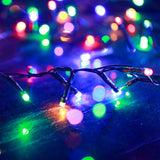 Lichtslinger Compact Met 400 Led's Pvc Meerkleurig En Donkergroen