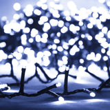 Lichtslinger Compact Met 3000 Led's Pvc Koudwit En Donkergroen