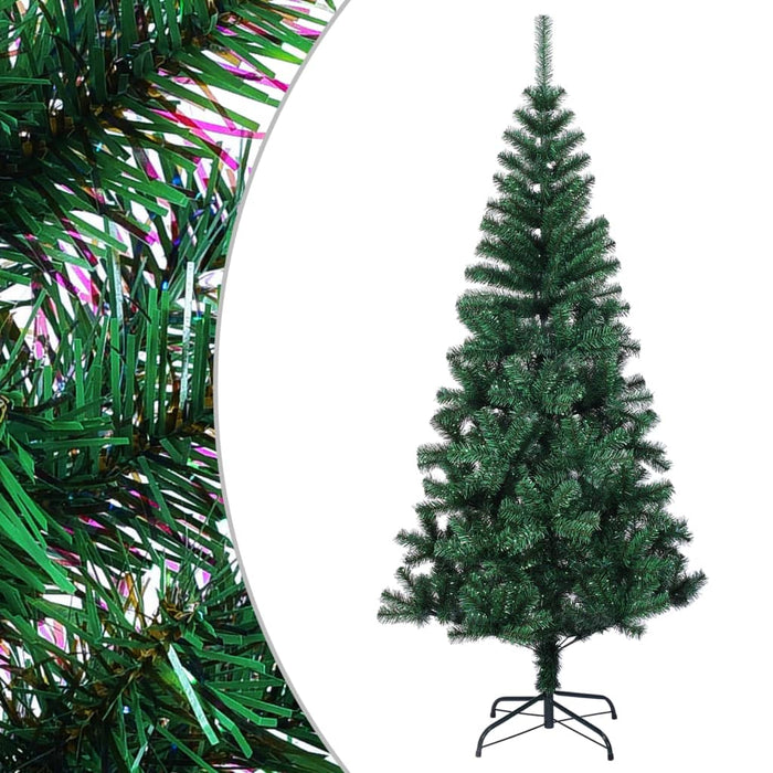 Kunstkerstboom Met Iriserende Uiteinden 240 Cm Pvc Groen