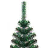 Kunstkerstboom Met Iriserende Uiteinden 240 Cm Pvc Groen