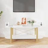 Salontafel 110X48X40 Cm Bewerkt Hout