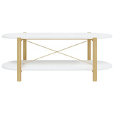 Salontafel 110X48X40 Cm Bewerkt Hout