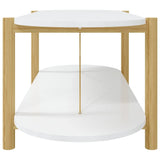 Salontafel 110X48X40 Cm Bewerkt Hout