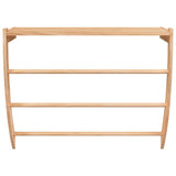 Handdoekenrek 60X25,5X49 Cm Massief Walnotenhout