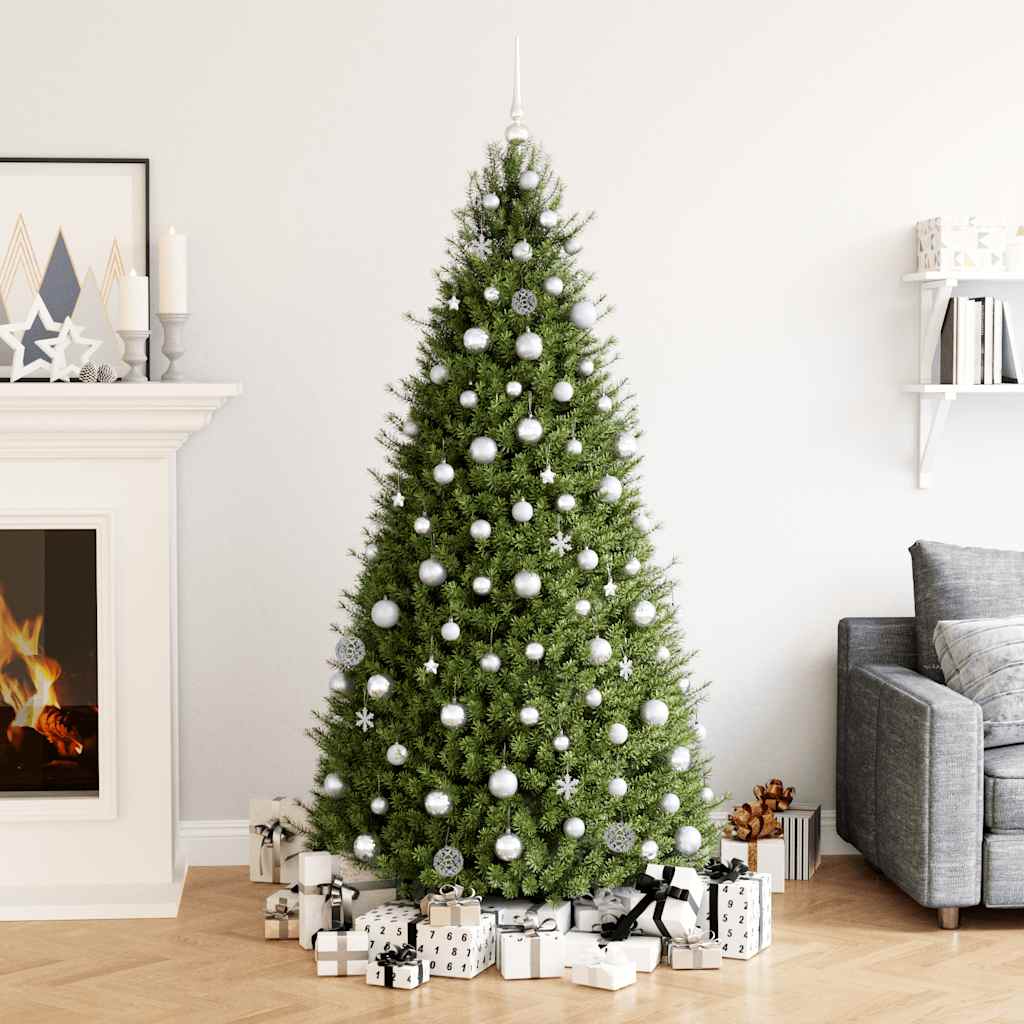 112-Delige Kerstballenset Polystyreen Rood Groen En Goudkleurig