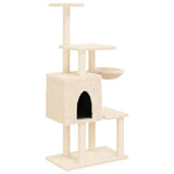 Kattenmeubel Met Sisal Krabpalen 131 Cm Kleurig