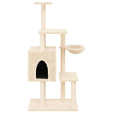 Kattenmeubel Met Sisal Krabpalen 131 Cm Kleurig