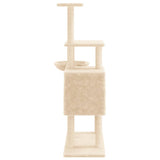 Kattenmeubel Met Sisal Krabpalen 131 Cm Kleurig