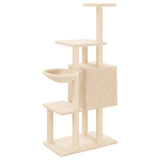 Kattenmeubel Met Sisal Krabpalen 131 Cm Kleurig