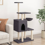Kattenmeubel Met Sisal Krabpalen 131 Cm Kleurig