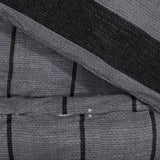 Dekbedovertrekset 140X200 Cm Katoen Donkergrijs