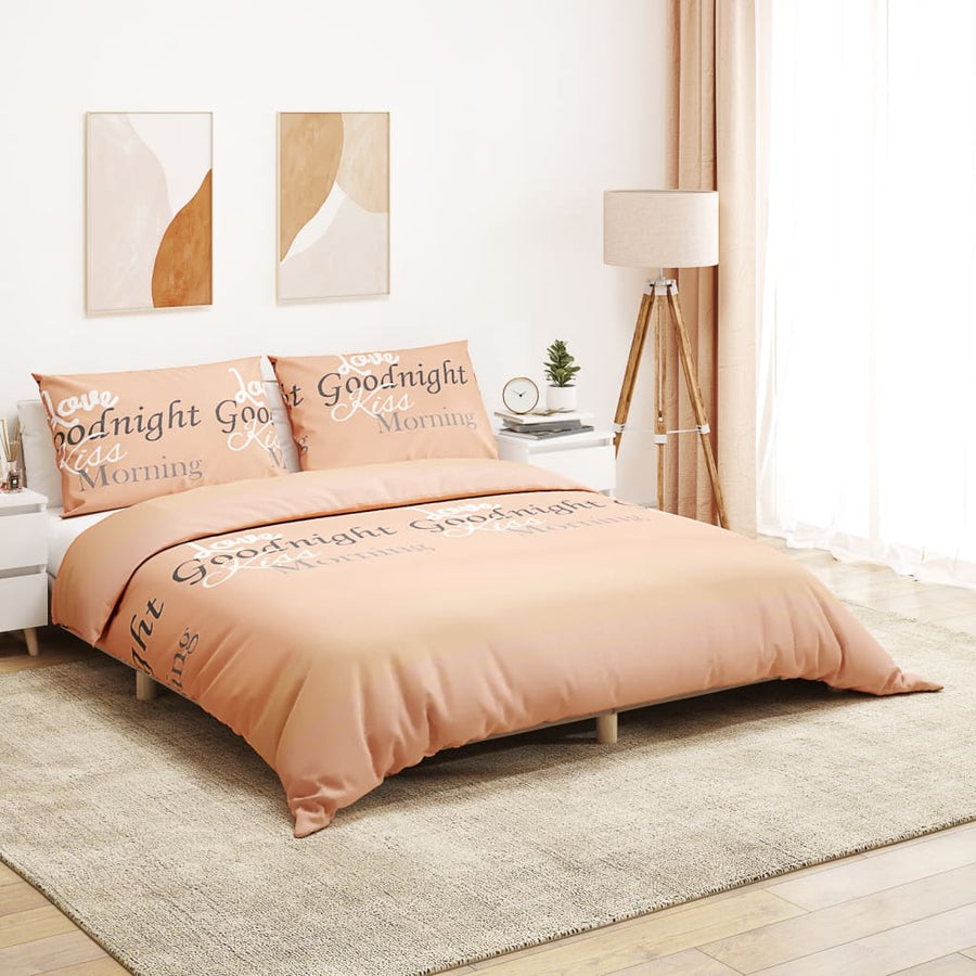 Dekbedovertrekset 220X240 Cm Katoen Roze