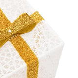 Kerstfiguur Cadeaudoos Verlicht 64 Warmte Led's