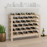 Wijnrek 61,5X30X82 Cm Massief Grenenhout Naturel