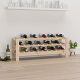 Wijnrek 61,5X30X82 Cm Massief Grenenhout Naturel