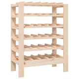 Wijnrek 61,5X30X82 Cm Massief Grenenhout Naturel