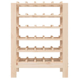 Wijnrek 61,5X30X82 Cm Massief Grenenhout Naturel