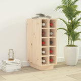 Wijnkast 23X34X61 Cm Massief Grenenhout Naturel