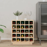 Wijnkast 55,5X34X61 Cm Massief Grenenhout