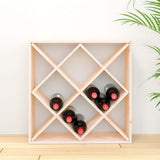 Wijnkast 62X25X62 Cm Massief Grenenhout Naturel
