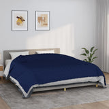 Verzwaringsdeken Stof Blauw