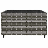 3-Delige Loungeset Met Kussens Poly Rattan