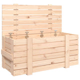 Opbergbox 91X40,5X42 Cm Massief Grenenhout Naturel