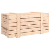 Opbergbox 91X40,5X42 Cm Massief Grenenhout Naturel