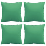 Bankkussens 4 St 50X50 Cm Stof Groen