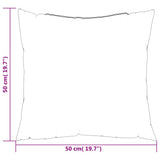 Bankkussens 4 St 50X50 Cm Stof Groen