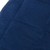 Verzwaringsdeken Stof Blauw