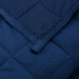 Verzwaringsdeken Stof Blauw